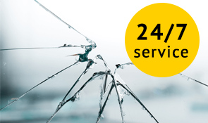 24/7 glasschade service Amsterdam