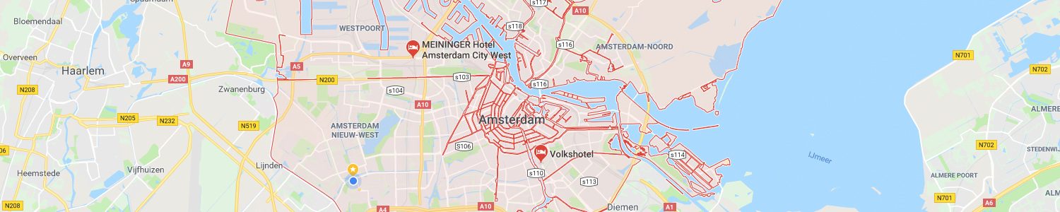 glaszetter Amsterdam locaties